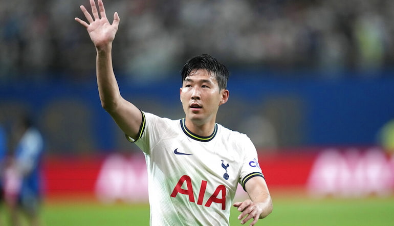 Tottenham star Heung Min Son