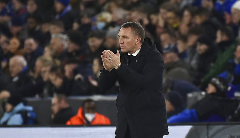 Leicester manager Brendan Rodgers