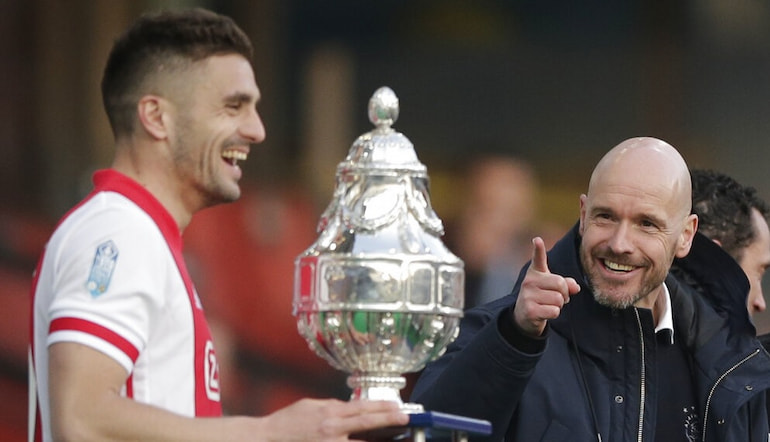 Ten Hag wins trophy Ajax