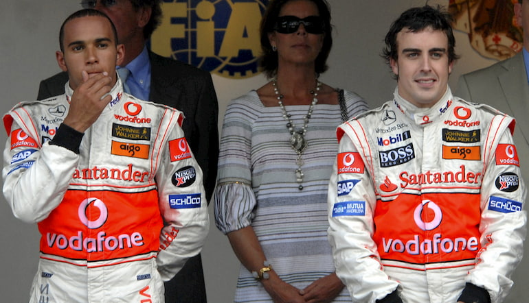 Hamilton vs Alonso F1 Rivalry