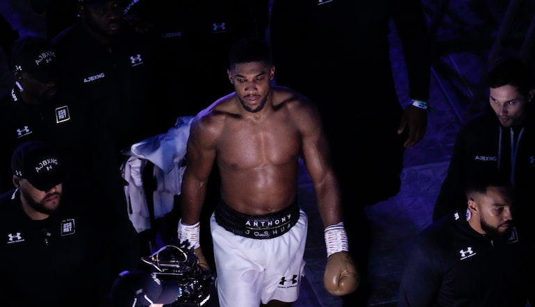 AJ next boxing match