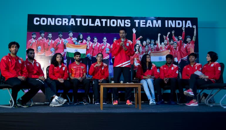 Indian badminton coach