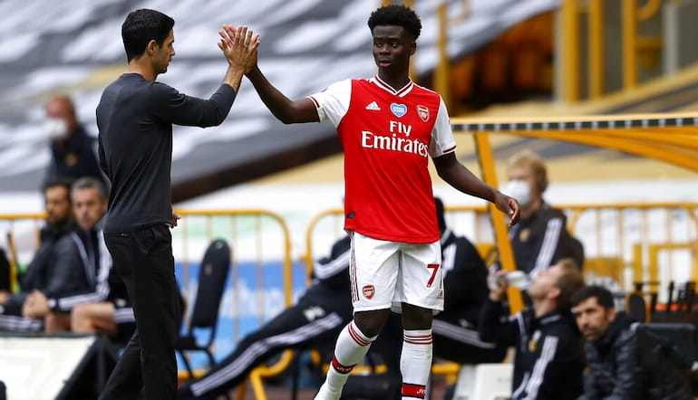 Saka to Manchester City would hurt Arteta's building process