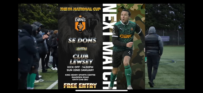 Diary of a Groundhopper SE Dons