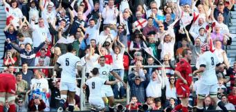 England Fans Twickenham 6 Nations - Alastair Grant