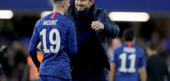 Frank Lampard and Chelsea youth star Mason Mount