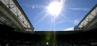 Wimbledon Famous Tennis Stadium