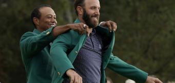 Dustin Johnson wins Masters Green Jacket