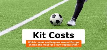 European football shirt prices