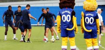 Stamford the Lion & Bridget the Lioness are the two Chelsea mascots