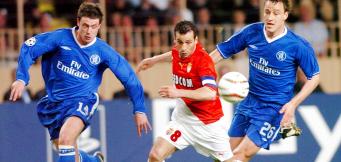 John Terry playing as a youngster for Chelsea