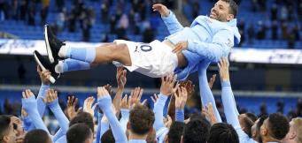 Sergio Aguero is Man City's all time top scorer