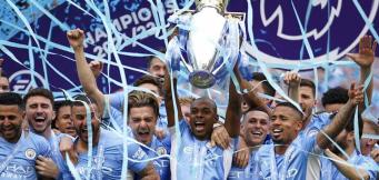 Man City win Premier League title
