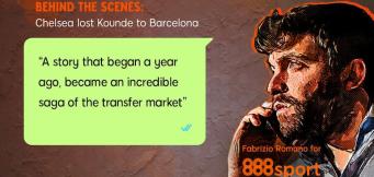 Fabrizio Romano Chelsea lose Kounde to Barcelona