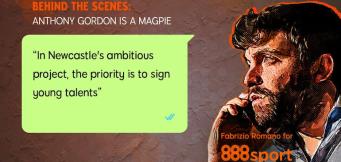 Anthony Gordon to Newcastle