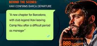 Xavi leaving Barcelona