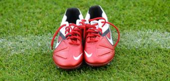 Football boots worn by Jordan Henderson