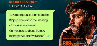 Jurgen Klopp leaves Liverpool