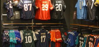 Support your team by wearing the colours