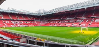 Harry Maguire plays at Old Trafford