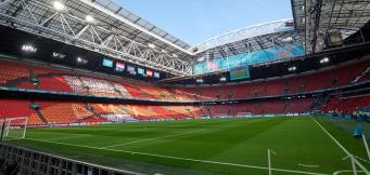 Netherlands play at the Johan Cruyff Arena