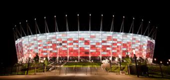 Poland national stadium where Jakub Kiwior plays