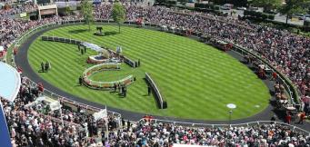 Royal Ascot procession for the King's arrival