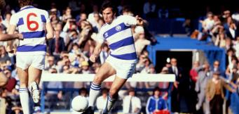 QPR midfielder Gerry Francis