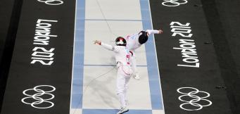 Fencing one of events in Modern Pentathlon