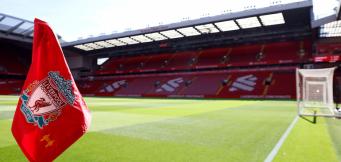 Anfield, home of Liverpool FC
