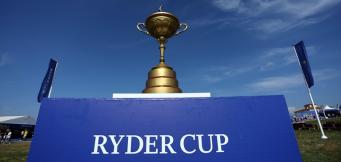 The Ryder Cup trophy