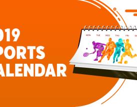 Sports Calendar 2019
