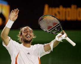 Baghdatis claimed one of the biggest shocks in Australian Open history