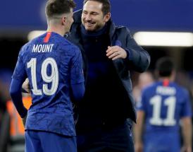 Frank Lampard and Chelsea youth star Mason Mount