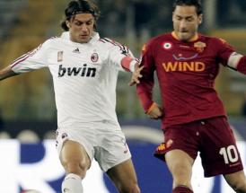 Serie A legends Totti Maldini