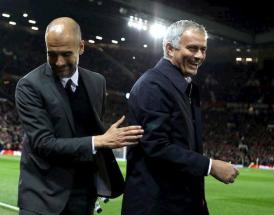 Jose Mourinho and Pep Guardiola