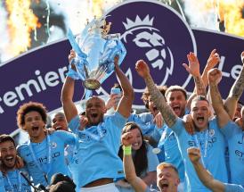 Premier League trophy