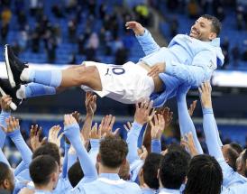 Sergio Aguero is Man City's all time top scorer