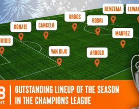 Champions League XI this season