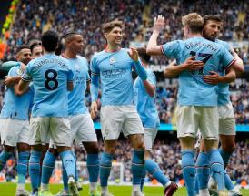 Man City Arsenal title race