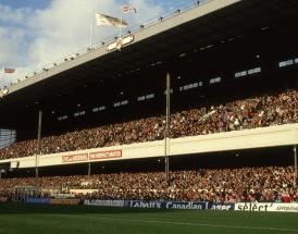 Arsenal legend Tony Adams played at Highbury