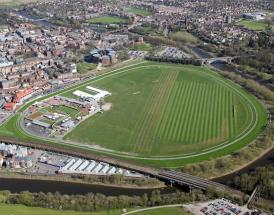 Aerial Chester Racecourse photograph