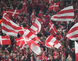 Rasmus Hojlund plays for the Denmark national team