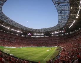 Hungary football match