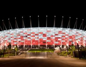 Poland national stadium where Jakub Kiwior plays