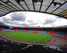 Scotland football team play at Hampden Park