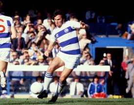 QPR midfielder Gerry Francis