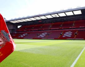 Anfield, home of Liverpool FC
