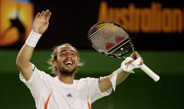 Baghdatis claimed one of the biggest shocks in Australian Open history