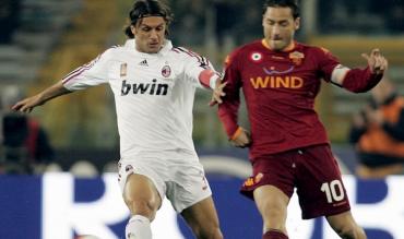 Serie A legends Totti Maldini